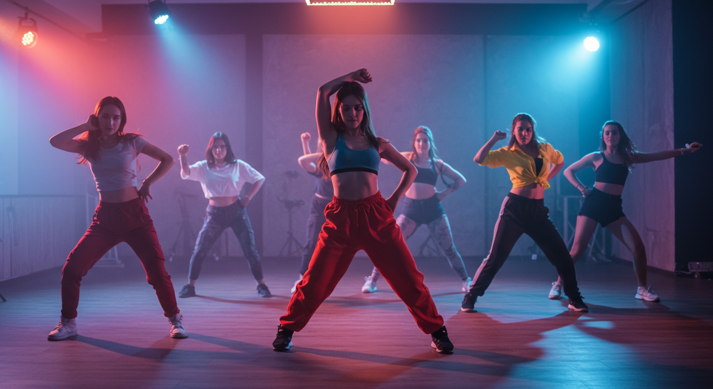 Онлайн групповые танцы